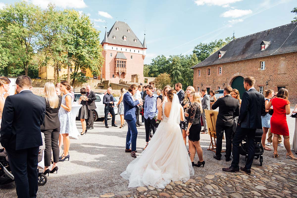 Schloss Burgau Hochzeitsfeier